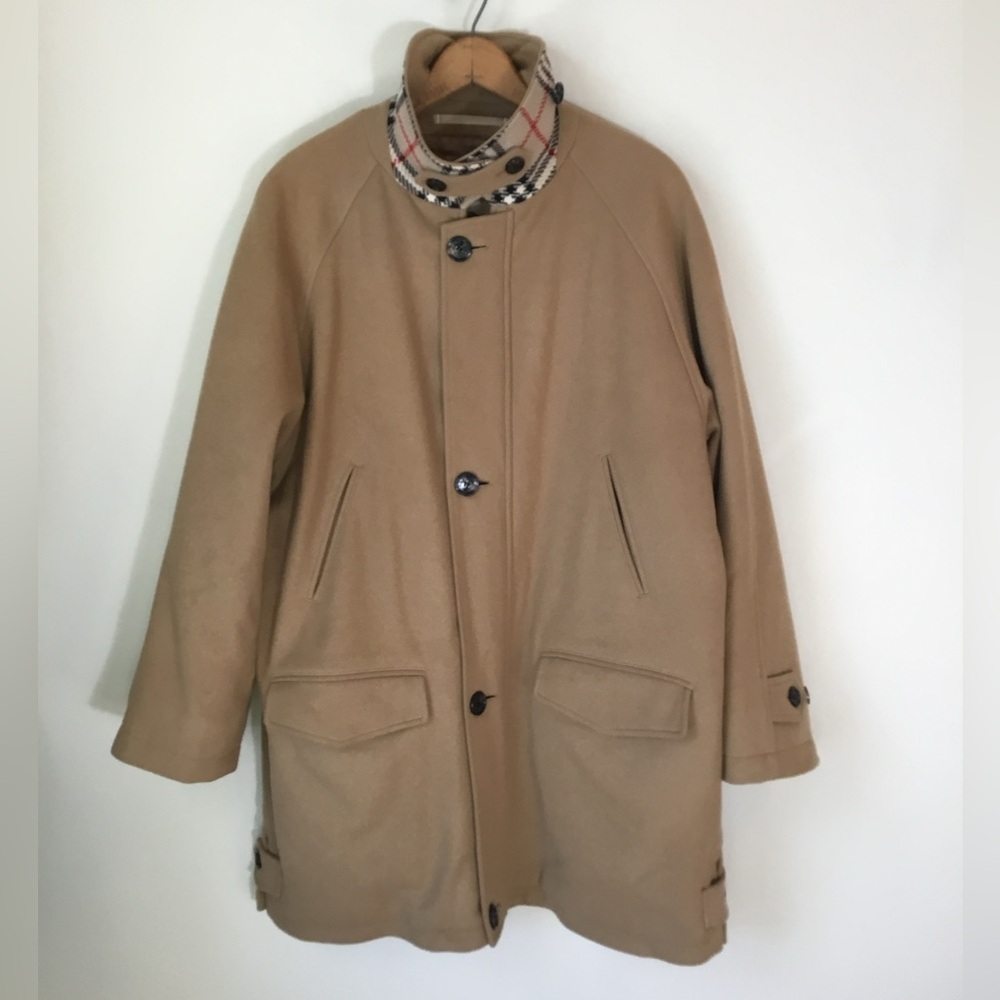 Burberry Wool Cashmere Tharp Coat